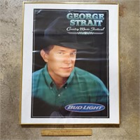 George Strait Bud Light Poster