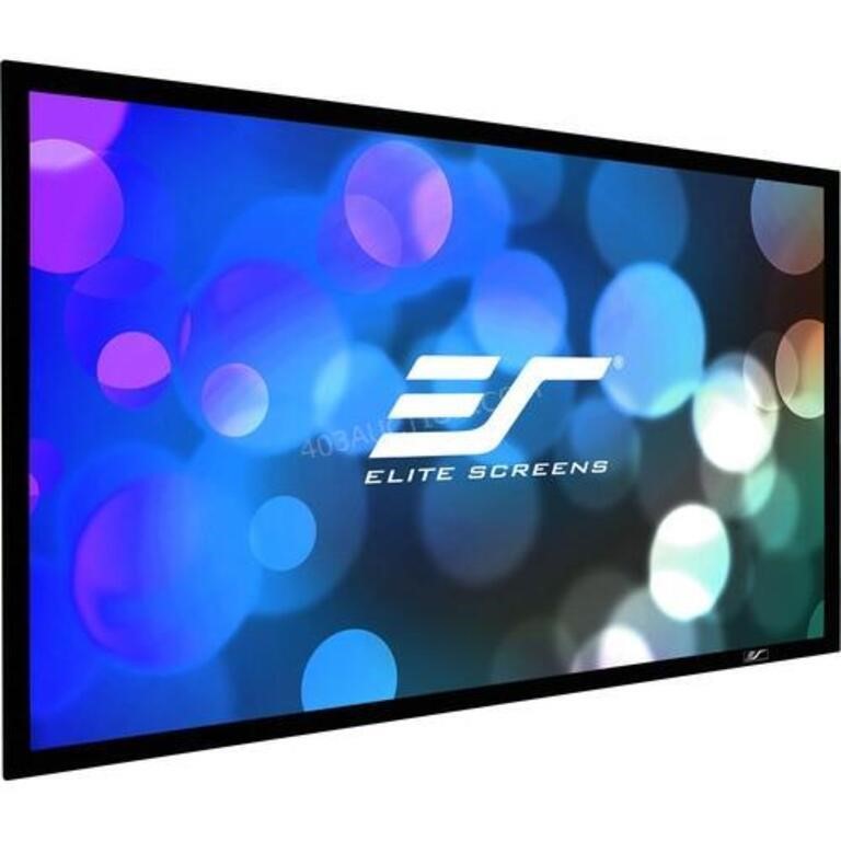 Elite Screens 150" Dia Projection Screen NEW $670