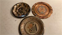 Copper Mexico Plate 2 Egyptian Plates