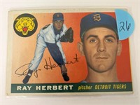 1955 Topps Ray Herbert #138