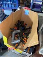 clamps box lot