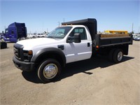 2008 Ford F450 S/A Dump Truck