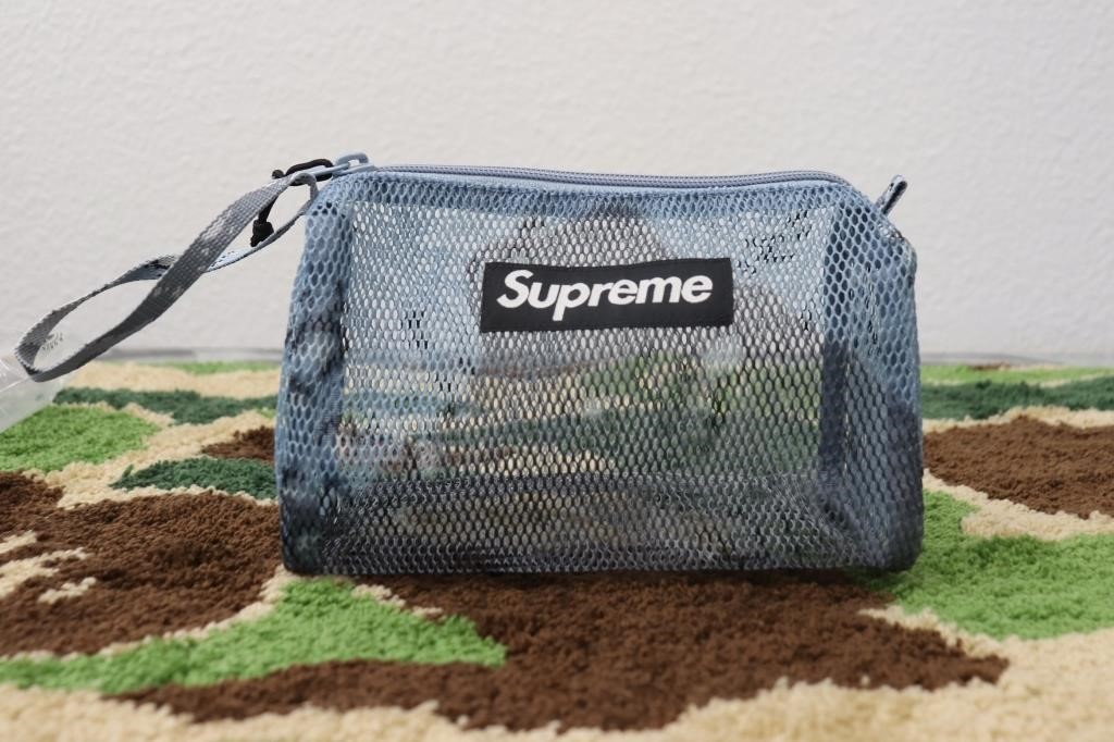 Supreme Utility Pouch, Blue Chocolate Chip Camo