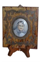 AUGUSTA PALACIO - Framed Portrait Miniature