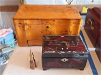 Humidor, Cigar Tapper, Jewelry Box