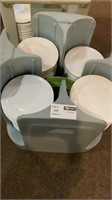 1 Lot - 1 Large Dish Storage Rack, Dishes