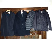 4 great Talbot's jackets in various sizes.