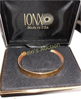Ionx Copper & Brass Healing Bracelet