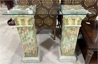 Plaster Column Base Wall/Accent Table