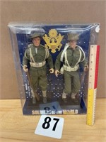 12" TALL SOLDIERS OF THE WORLD "WWII GI 1941"