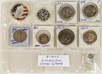Coin Assorted U.S. Coins & .999 Silver +