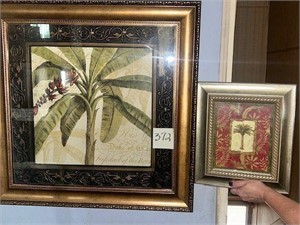 (2) Palm Tree Prints