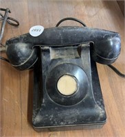 Art Deco Black Antique Phone