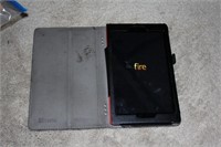 Amazon Kindle Fire with case