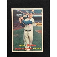 1957 Topps Duke Snider Ex