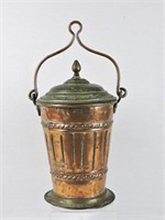 Antique Copper Ice Bucket