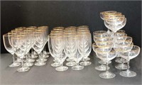 40 Pieces of Fostoria Stemware