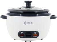 ICOOK White Rice Cooker 1L