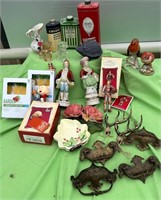 Misc. Decor, Vtg Advtg, Goebel Figs, Ornaments