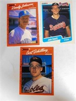 2ND YR PITCHERS JOHNSON/SMOLTZ/SCHILLING