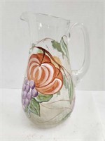 American Atelier Fruit Crackle Glass Pitcher*