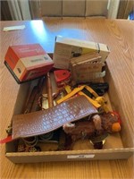 Flat of Vintage Toys & Collectibles