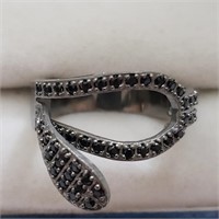 $360 Silver Onyx Ring