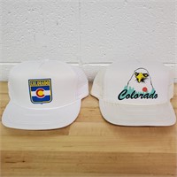 Lot Of 2 Vintage Colorado Hats