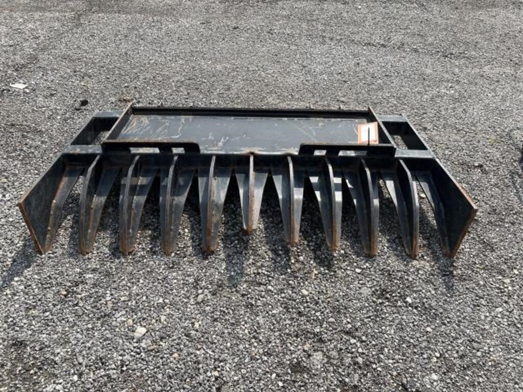 60in Root Rake For Skidsteer