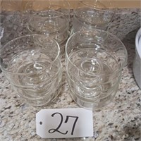 12 SHRIMP COCKTAIL GLASSES