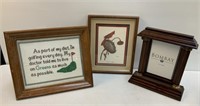 Small Frames and Prints