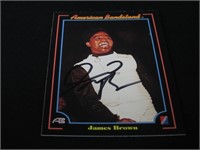 James Brown Signed Trading Card RCA COA