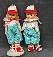 Madame Alexander Tweedledee & Tweedledum Dolls