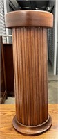 Wooden Column Plant Stand