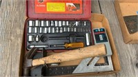 Socket set and misc tools