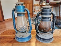 Dietz antique lanterns