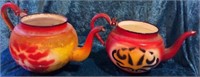 M - LOT OF 2 VINTAGE TEAPOTS (K32)