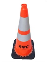 (250) EMC Traffic Cones