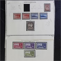 Newfoundland Stamps 1930s-1940s including Airmail,