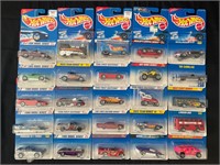 25 - Hot Wheels cars