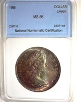 1966 Dollar NNC MS66 Canada