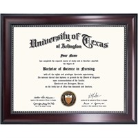 WF9734  GraduationMall Diploma Frame 8.5x11
