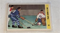 1958 59 Parkhurst Hockey #26 Plante
