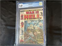 War Is Hell Comic Book CGC Graded 2.0