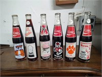 6 Coca Cola Sports Themed Bottles