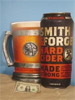 *Smith & Forge Hard Cider Metal Sign 17.5in X 19in