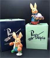 2 Pendelfin Rabbits - New Old Stock