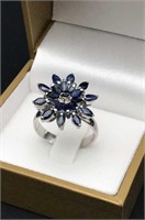Natural Sapphire Ladies Ring - Appraised