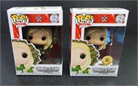 (2) WWE CHARLOTTE FLAIR FUNKO POP FIGURES #62