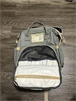 Debug 30L Dual Baby Diaper Bag Backpack - Gray